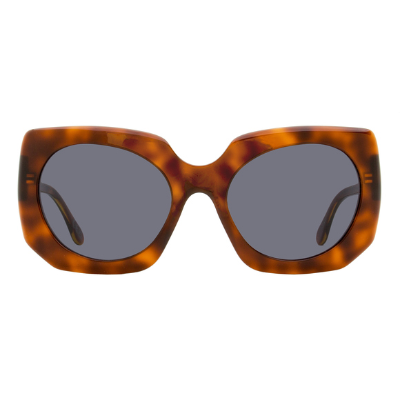 Marni Square Sunglasses Jellyfish Lake BZU Blonde Havana 56mm - Picture 2 of 2
